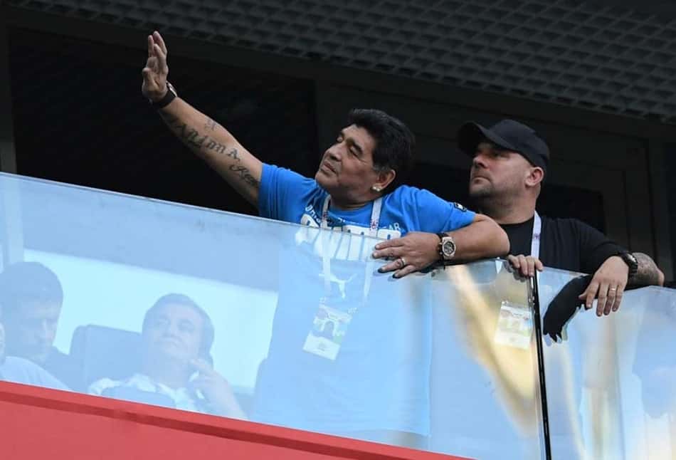 Nigéria x Argentina - Maradona