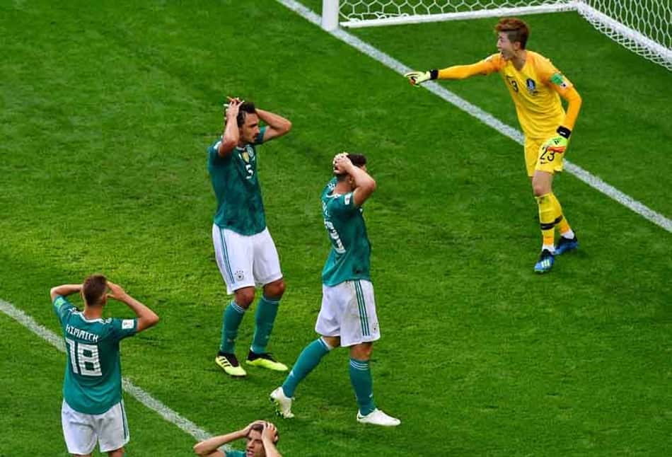 Zebraça! Como a Alemanha deu vexame e caiu fora como lanterna