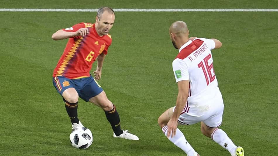Iniesta é um dos destaques da Espanha nesta Copa do Mundo 