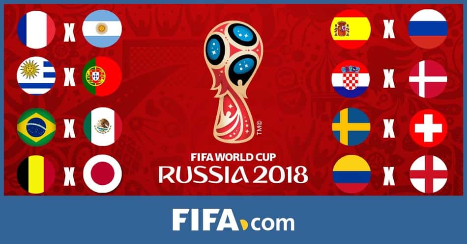 Confira as datas e horários do mata-mata do Mundial
