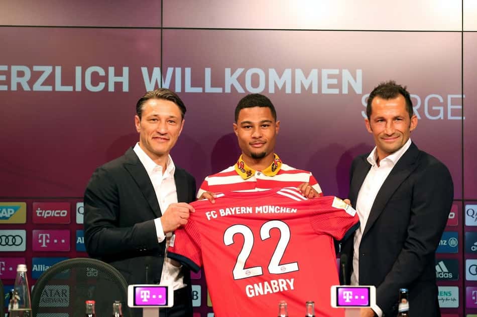 Bayern de Munique apresenta oficialmente Gnabry