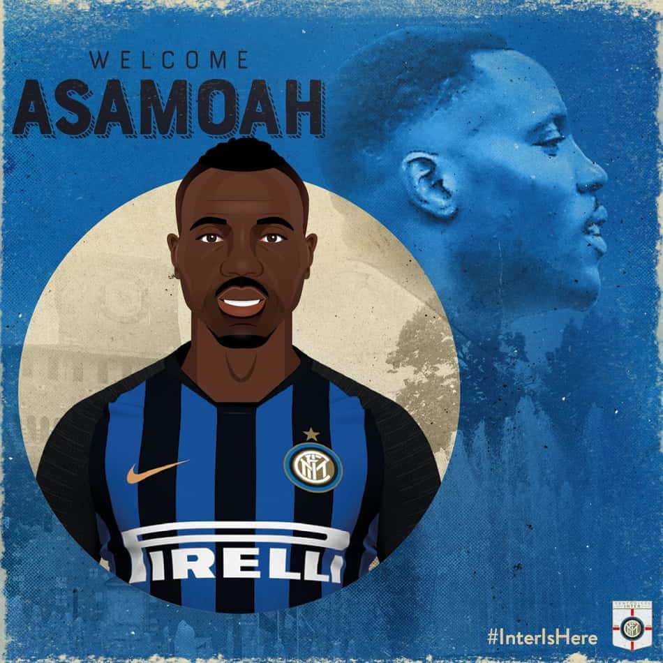Asamoah é contratado sem custos pela Inter de Milão