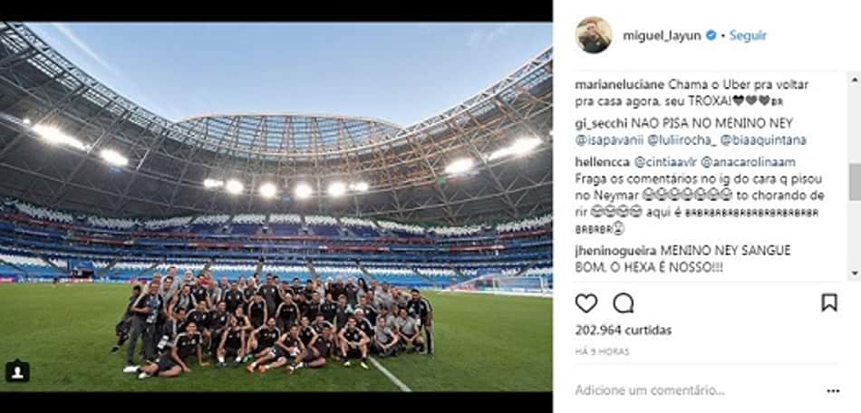 Layun tem Instagram invadido