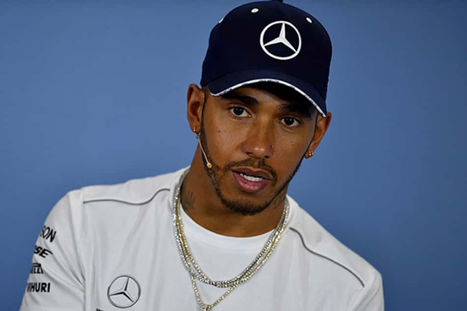 Hamilton: "Pressão sobre mim é grande"