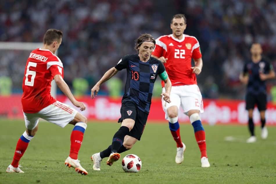 Peça-chave da Croácia, Modric tem passado inglês como trunfo na semi