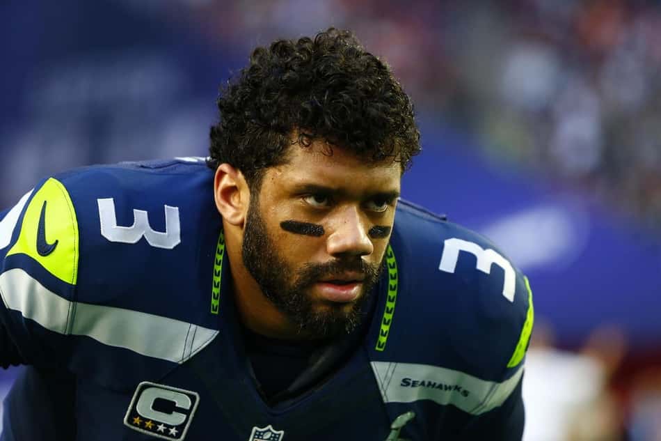 Russell Wilson, quarterback do Seattle Seahawks