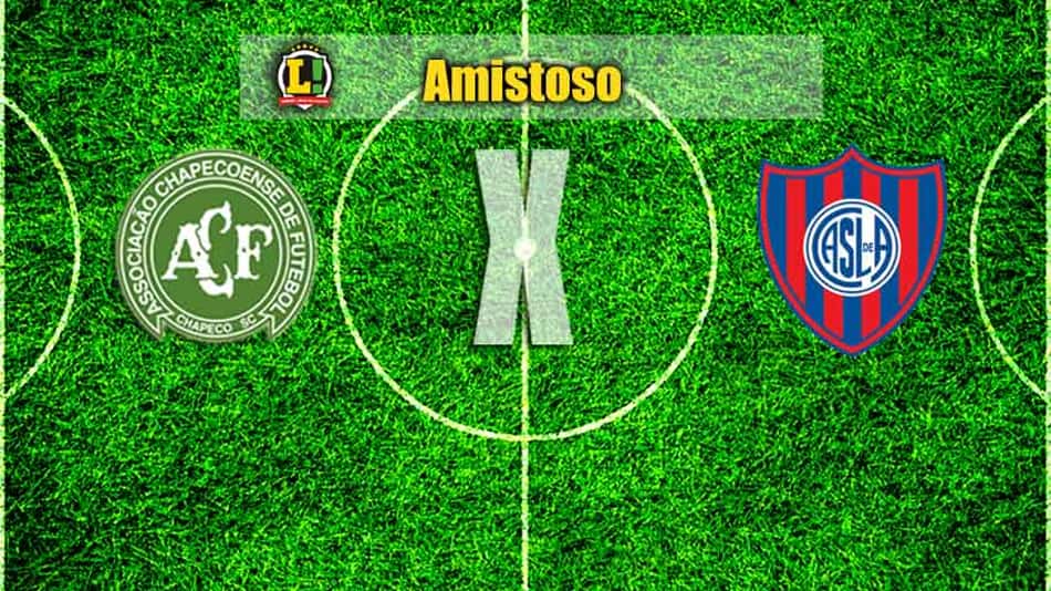 Chapecoense recebe San Lorenzo em amistoso na Arena Condá