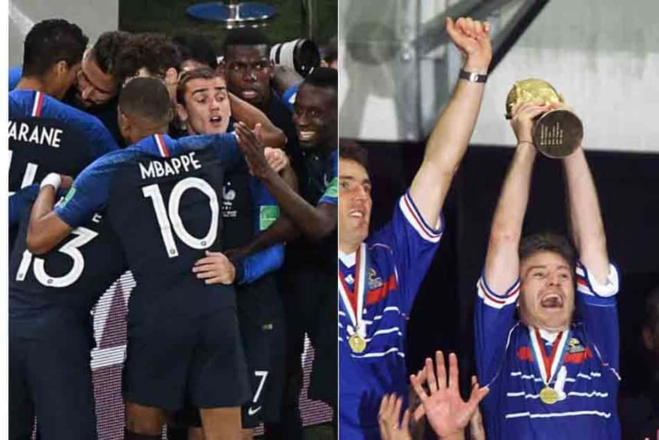 De meninos a heróis? O que faziam os 11 titulares da França na Copa de 98