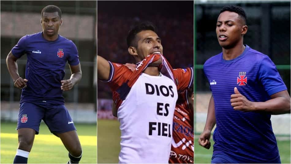 Erazo e Wellington de malas prontas, Álvarez mais longe: vaivém no Vasco