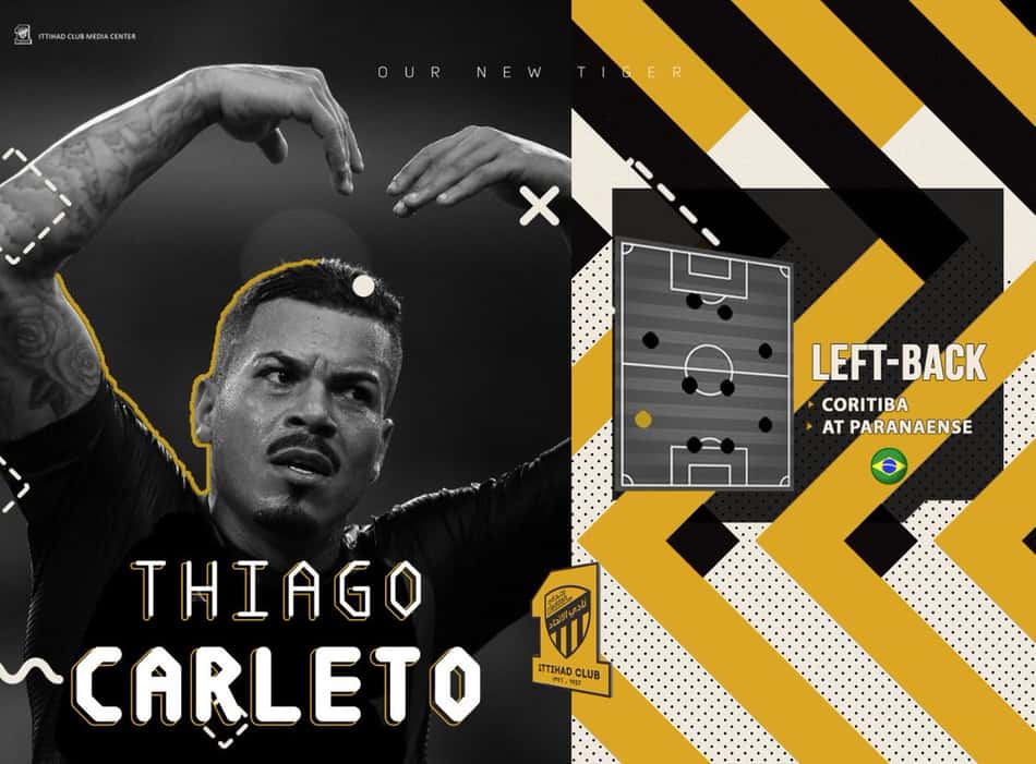 Al Ittihad, da Arábia Saudita, confirma a contratação de Carleto