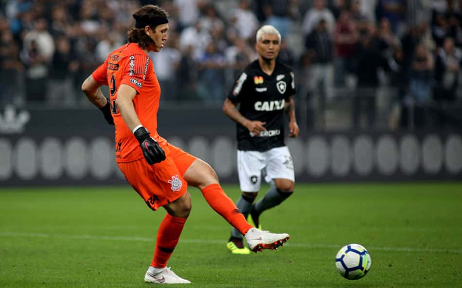 Corinthians x Botafogo Cássio