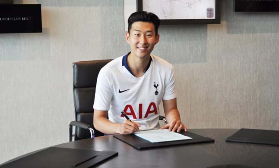Tottenham renova com Son, que pode deixar o clube para servir ao exército