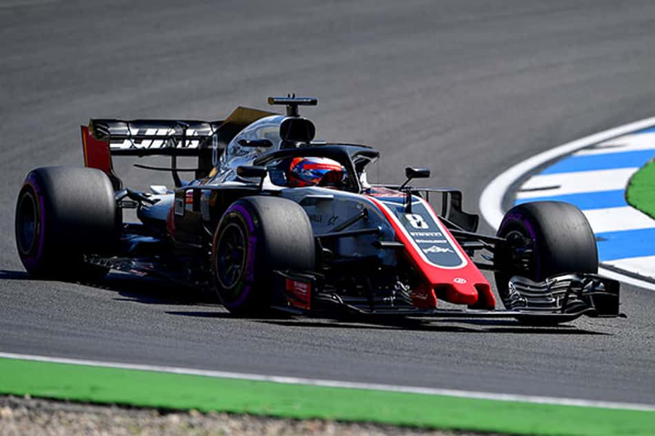 Grosjean pensou em continuar com pneus slicks no Q3