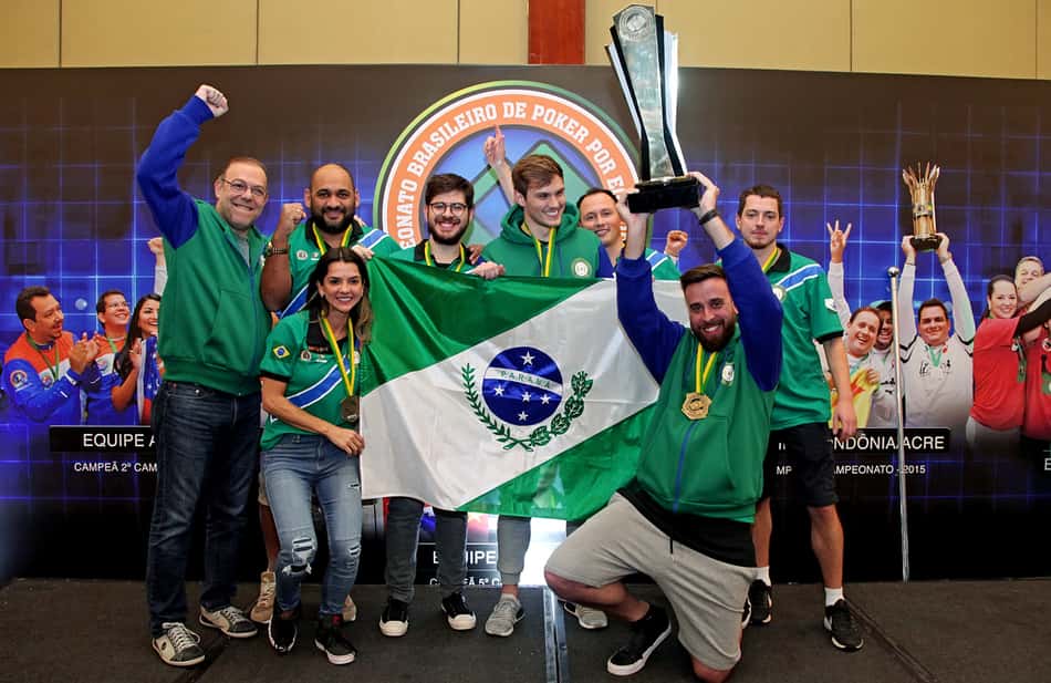 Paraná conquista o Campeonato Brasileiro de Pôquer por Equipes