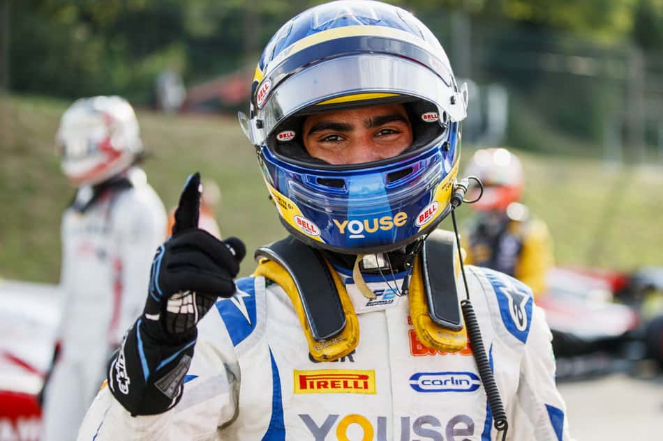 Sérgio Sette volta ao palco de sua primeira vitória no Mundial de F2