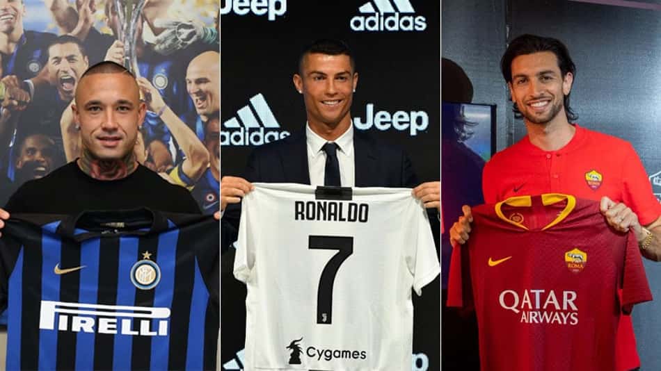 As grandes contratações do Campeonato Italiano até o momento. Jogador saindo de rival para chegar em outro rival, o melhor do mundo de casa nova, meia argentino chegando para ser dono do meio campo da nova equipe... Veja as grandes contratações feitas pelos times da Serie A