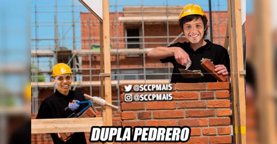Dupla 'Pedrero' é decisiva de novo e corintianos brincam nas redes