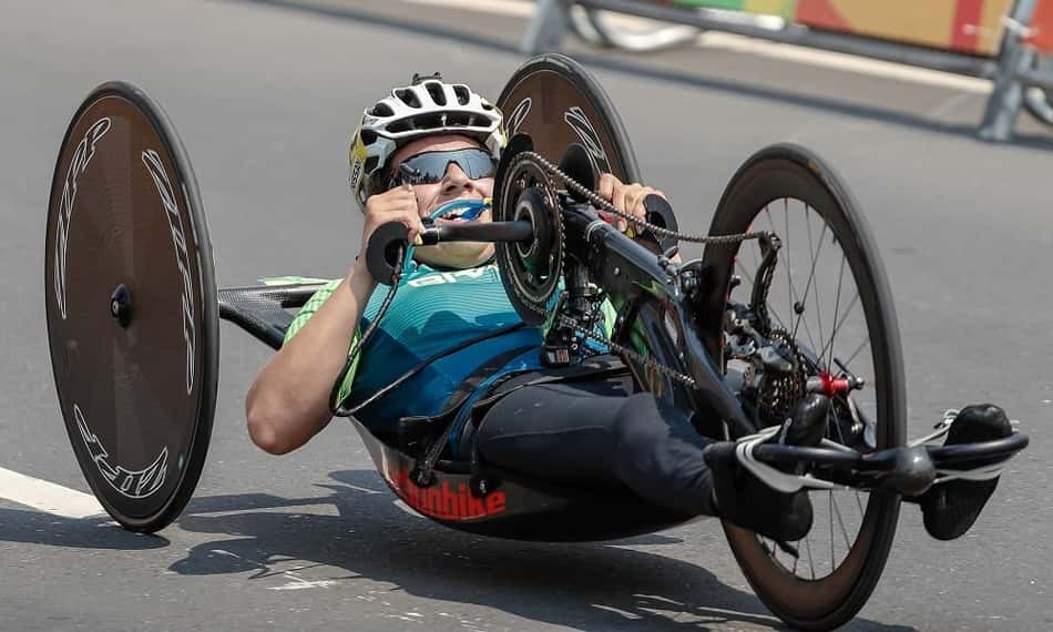 Jady Malavazzi não consegue lugar no pódio no ciclismo de estrada nos Jogos Paralímpicos