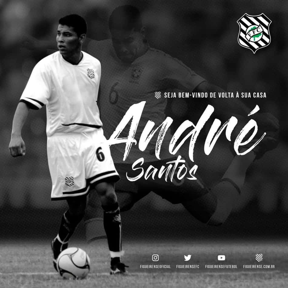 Após dois meses parado, André Santos assina com o Figueirense