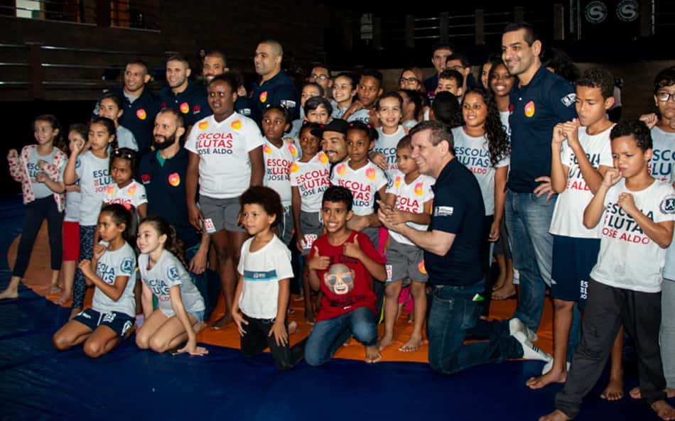 Inauguração da Escola de Lutas José Aldo