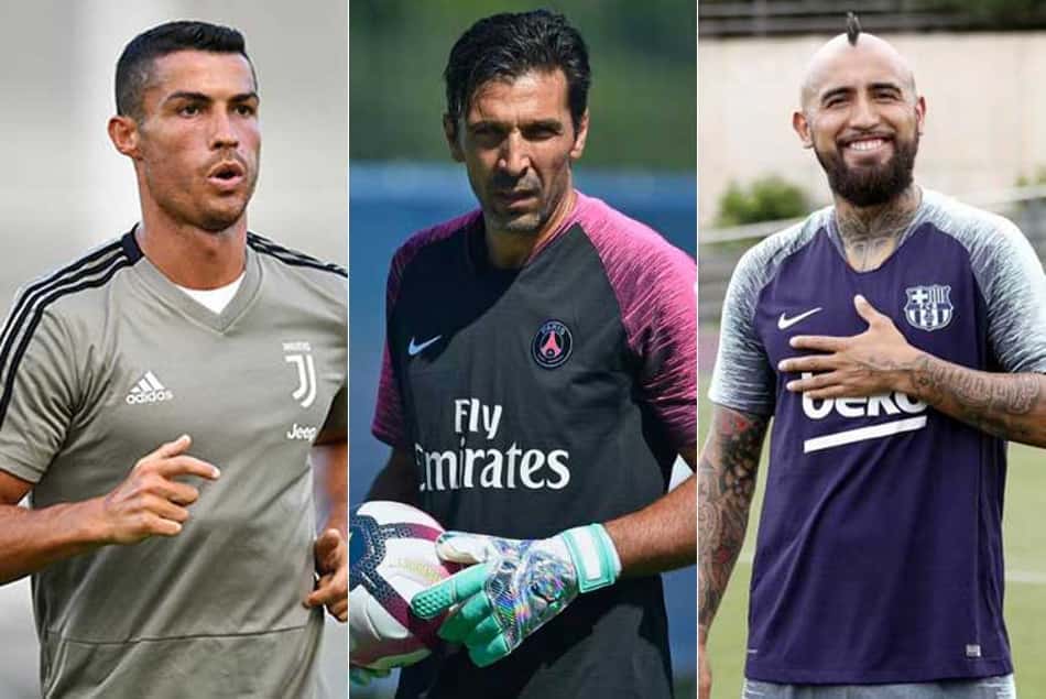 CR7, Buffon, Vidal… As principais contratações dos gigantes