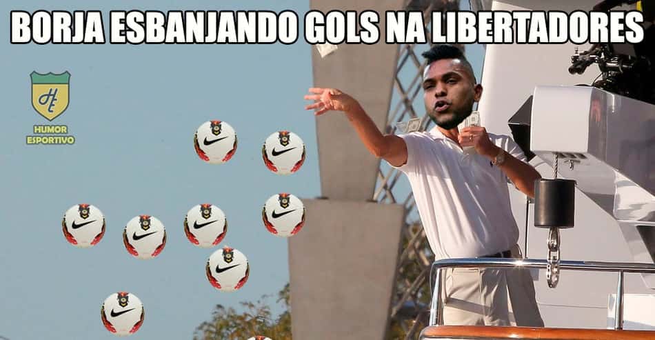Borja é o destaque nos memes da vitória do Palmeiras sobre o Cerro