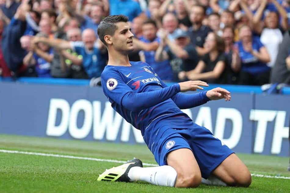 Após marcar contra Arsenal, Morata revela meta de gols para temporada