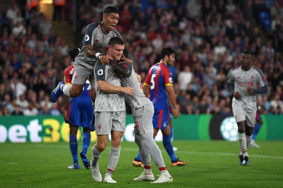 Milner abriu o placar da partida 