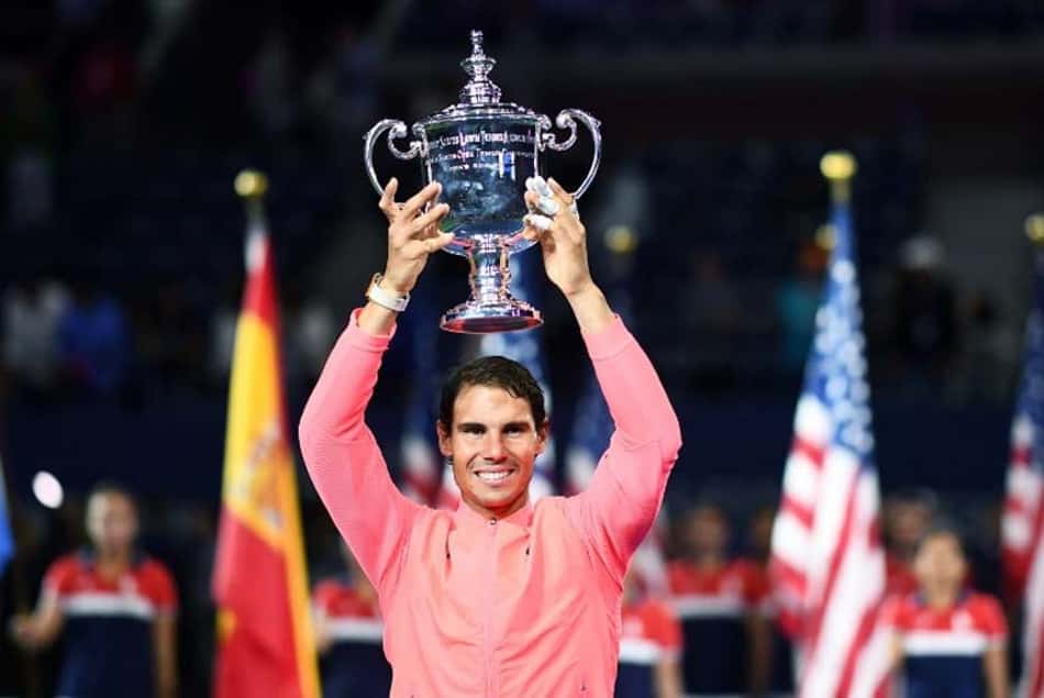 Nadal lidera a lista dos últimos campeões do US Open