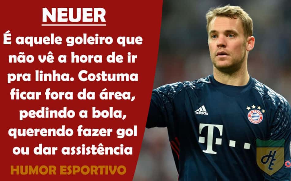 Com qual desses tipos de goleiros você se parece na pelada?