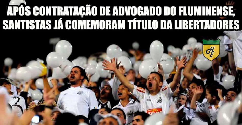 Santos contrata ex-advogado do Flu e assunto rende piadas nas redes