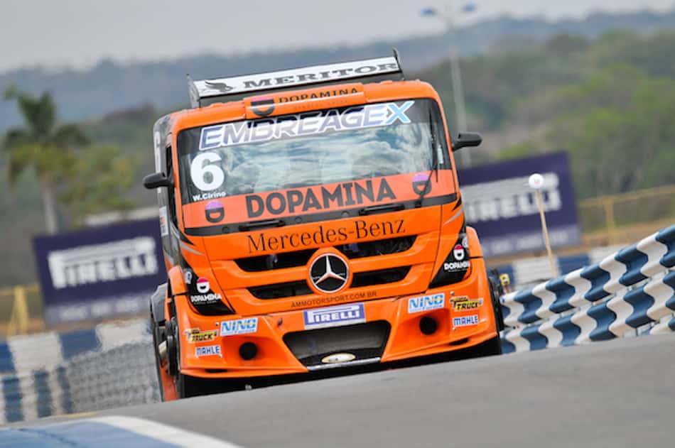 Copa Truck: Wellington Cirino fecha sexta-feira na frente em Goiânia