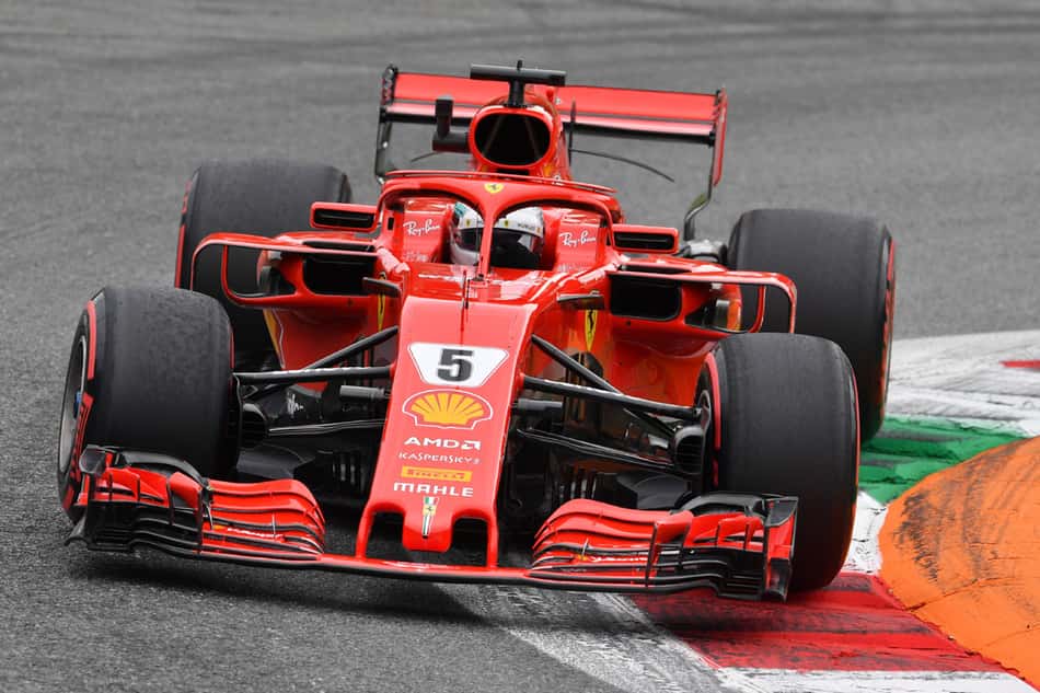 Separados por menos de um décimo, Vettel lidera TL3 em Monza com Hamilton em segundo