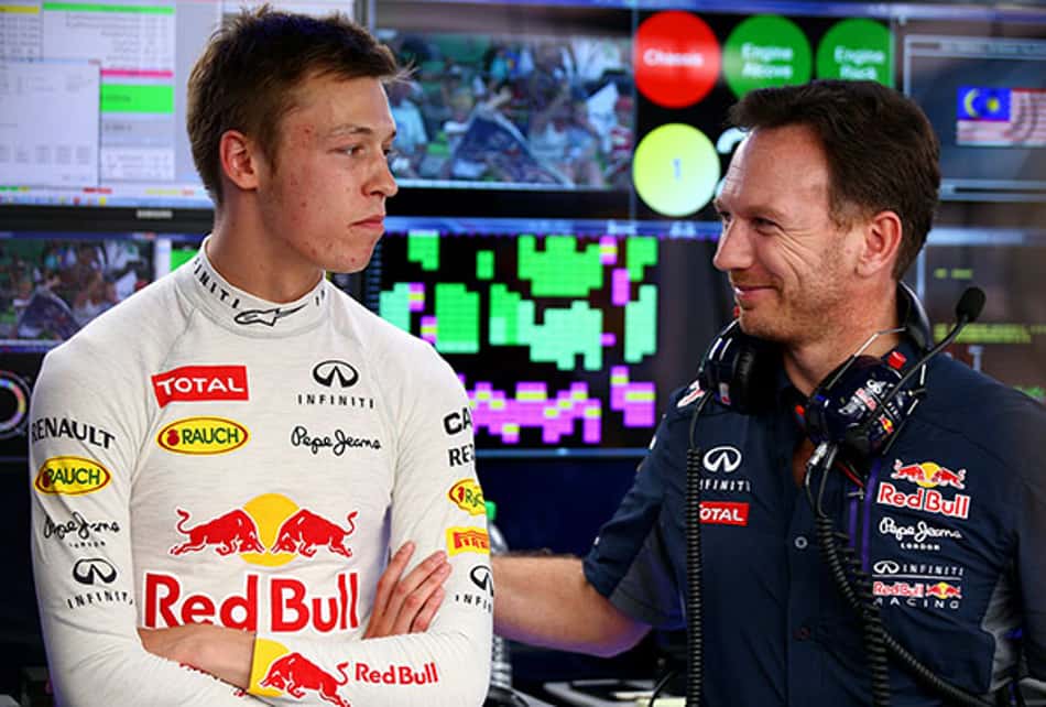 Horner confirma que Daniil Kvyat pode voltar à Fórmula 1