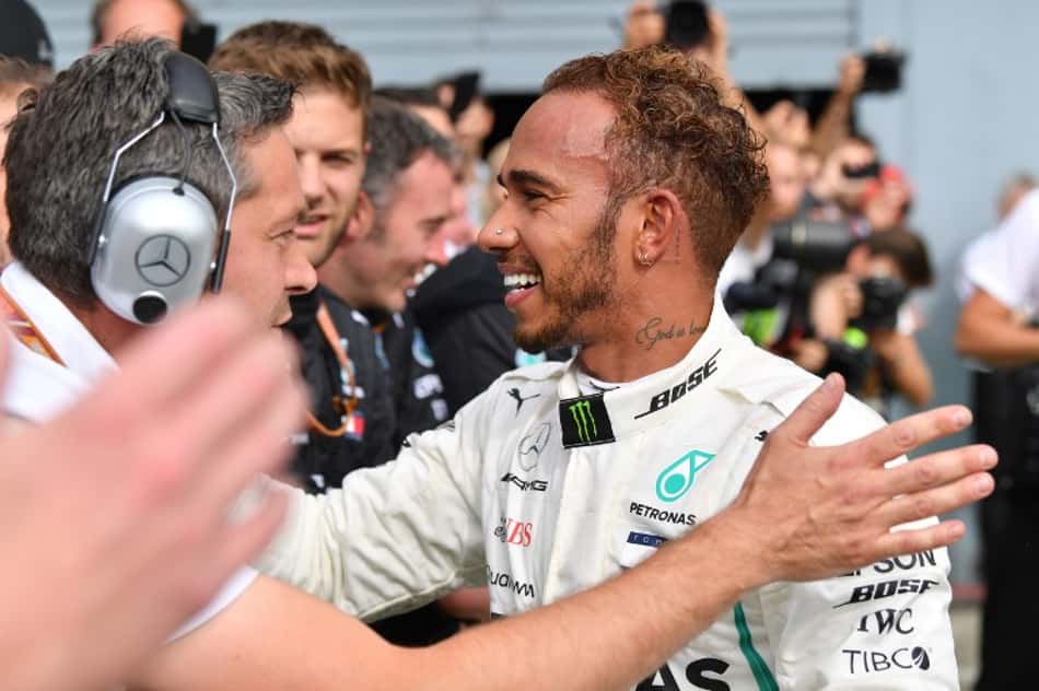 Hamilton: "Superar Vettel foi meu objetivo imediato"