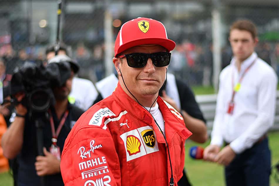 Raikkonen lamenta na Itália: "Obrigado e desculpe por não vencer"