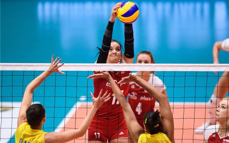 Brasil perdeu para a Polônia no Torneio de Montreux