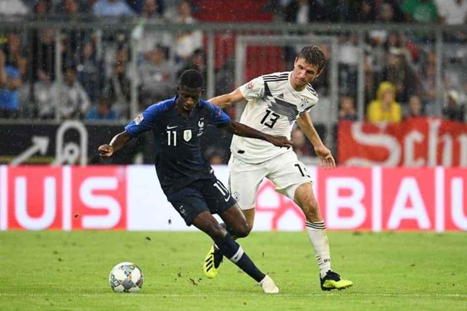 Com show de Aréola, Alemanha e França empatam na Liga das Nações