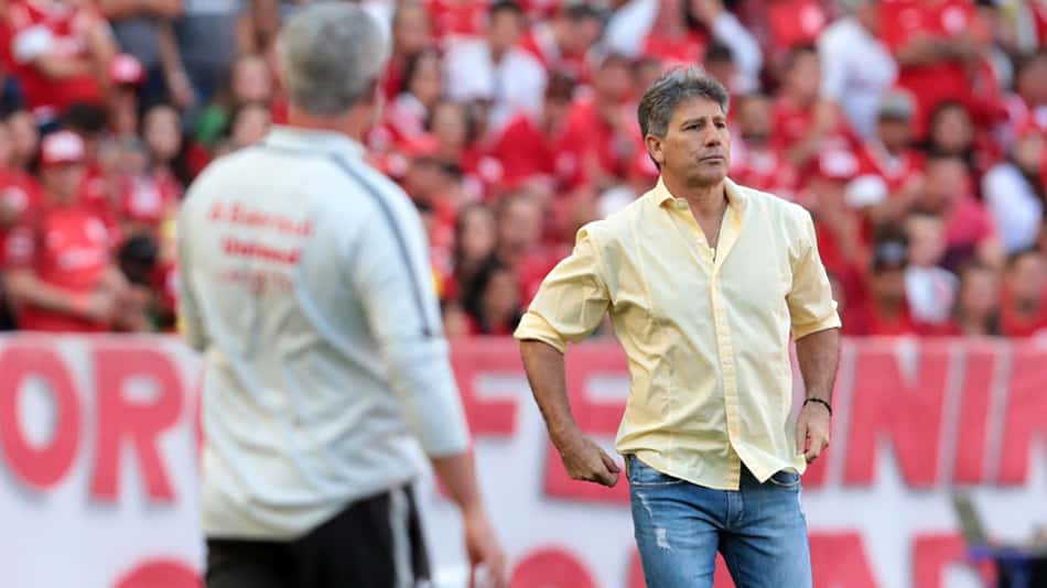 Renato provoca Internacional: 'Fazer uma boa campanha no Brasileiro é muito para eles'