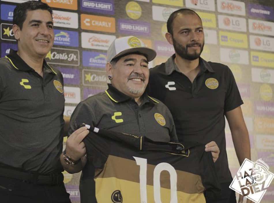 Apresentação Maradona - Dorados de Sinaloa