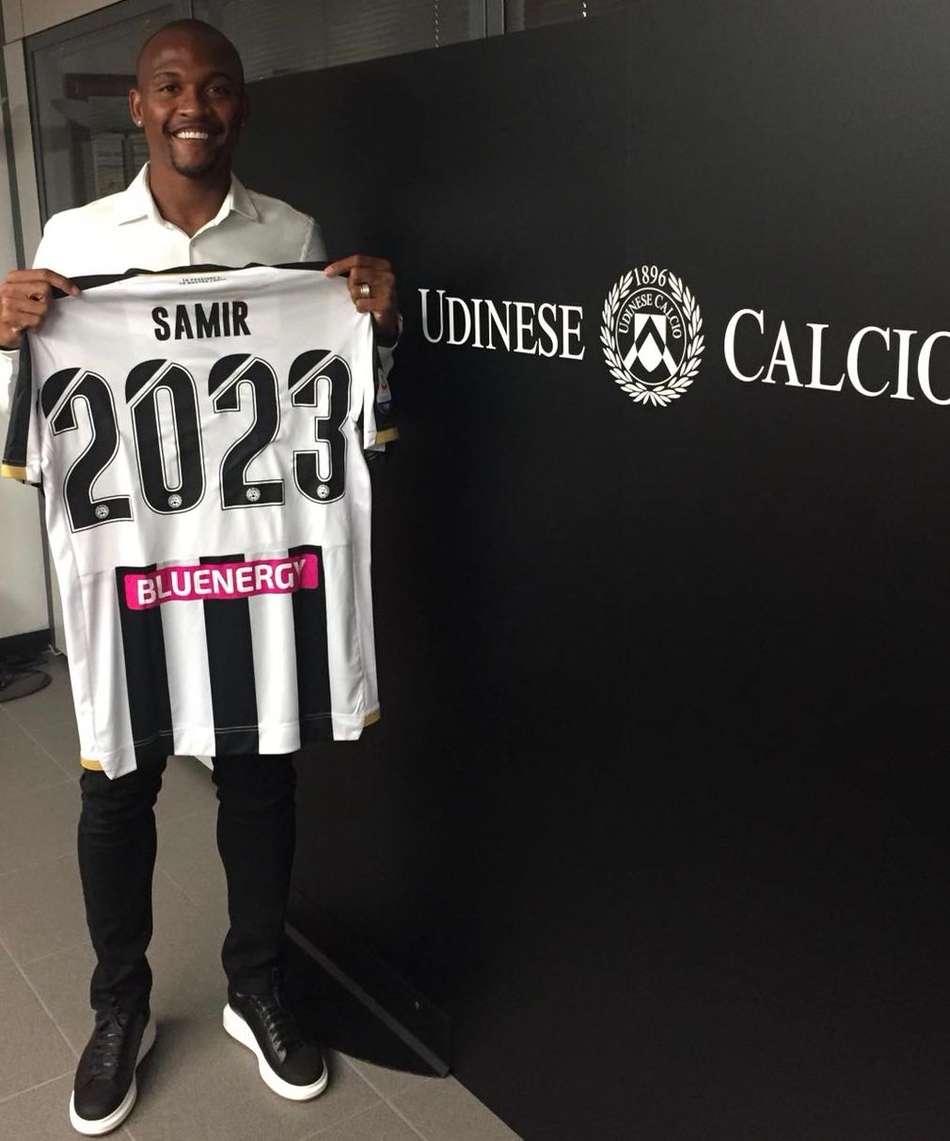 Samir renova com a Udinese: 'Estou muito feliz em estender meu contrato'