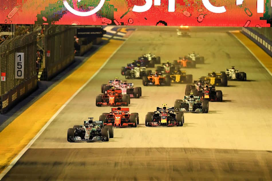 GP de Singapura de F1: Reveja o AO VIVO da corrida na Marina Bay