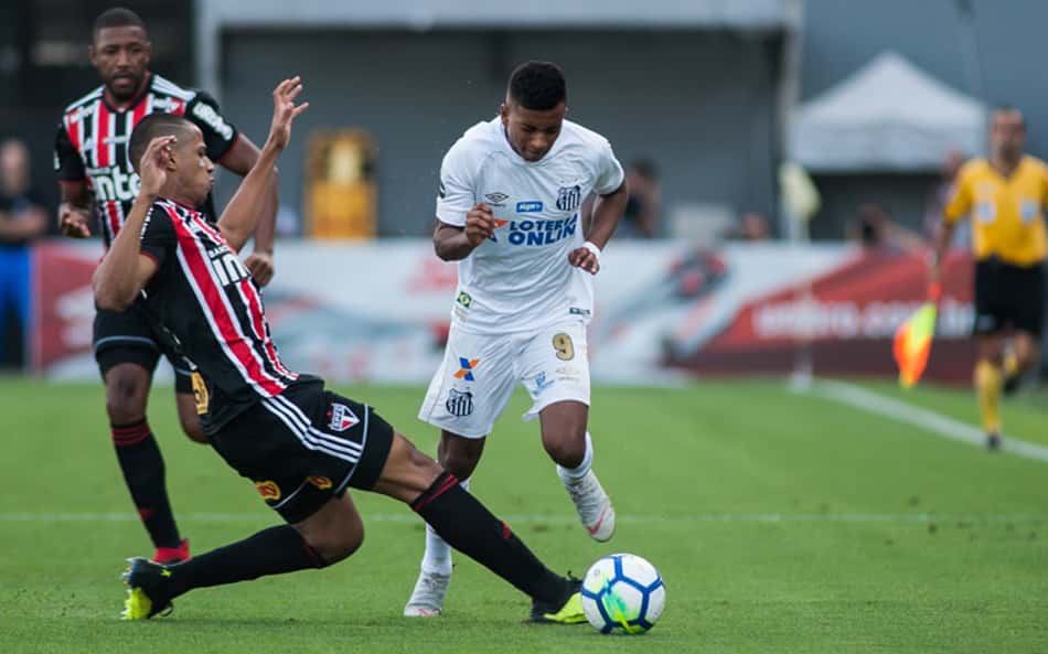 Último confronto: Santos 0 x 0 São Paulo - 16/09/2018 - Vila Belmiro - 25ª rodada do Campeonato Brasileiro 