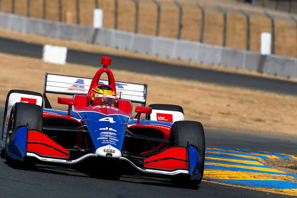Leist é eleito o 7º piloto mais popular da Indy entre 32 competidores; Kanaan é o 12º