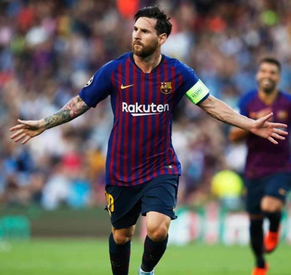 Messi - Barcelona x PSV