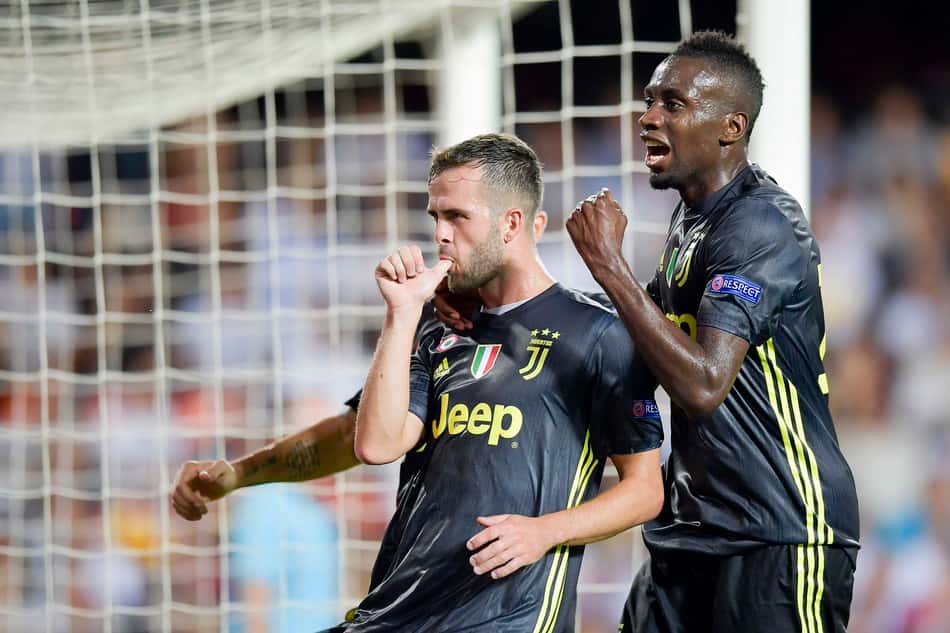 Pjanic marcou dois gols na vitória da Juventus 