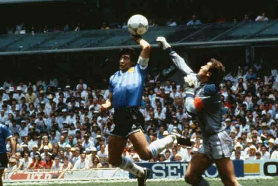 Gol de mão de Maradona
