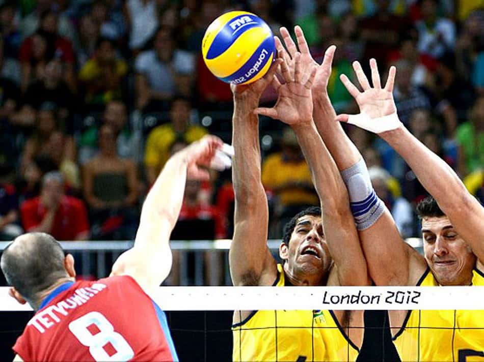 Rússia x Brasil – Final Vôlei Masculino em Londres-2012<br>A partida entre Brasil e Rússia marcou os Jogos Olímpicos de Londres. A Seleção Brasileira teve um início arrasador, se mostrando superior, e chegou a estar na frente por 2 sets a 0. Mas, tomou a virada da equipe europeia. As parciais foram de 19/25, 20/25, 29/27, 25/22 e 15/09.