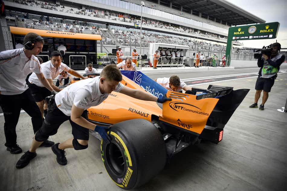 Alonso na P17 com a McLaren: "Não usamos todo nosso potencial hoje"