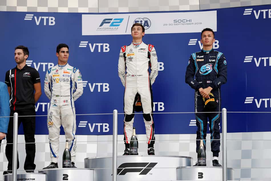 Russell vence e Norris abandona pela Fórmula 2 em Sochi; Sérgio Sette no pódio
